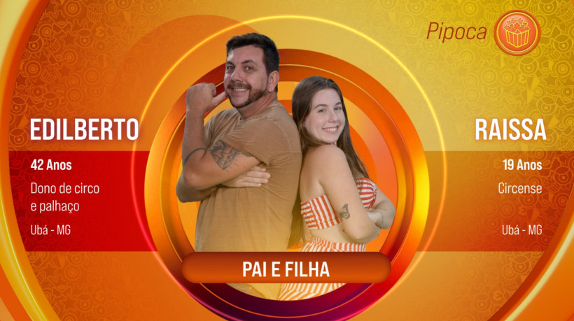 Edilberto e Raissa são os primeiros emparedados do BBB 25; vote em quem você acha que deve enfrentá-los 