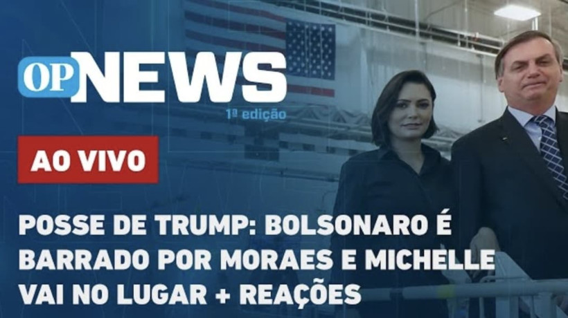 Bolsonaro é barrado por Moraes e não vai à posse de Trump