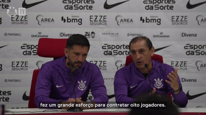 Ramón Díaz comenta atuação do Corinthians no mercado para o início do ano