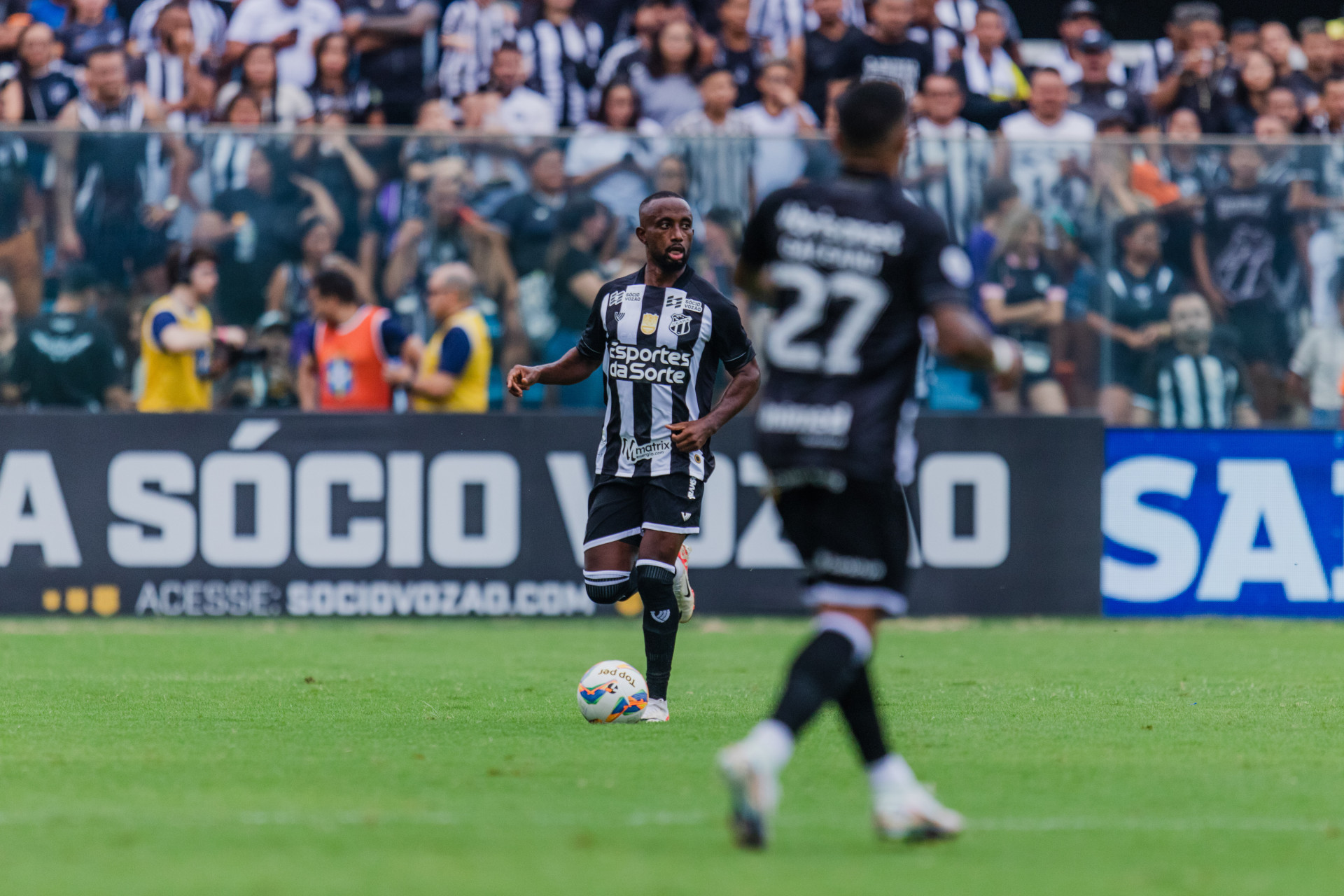 Dieguinho não foi titular, mas entrou em campo com 2 minutos de jogo
 (Foto: FERNANDA BARROS)