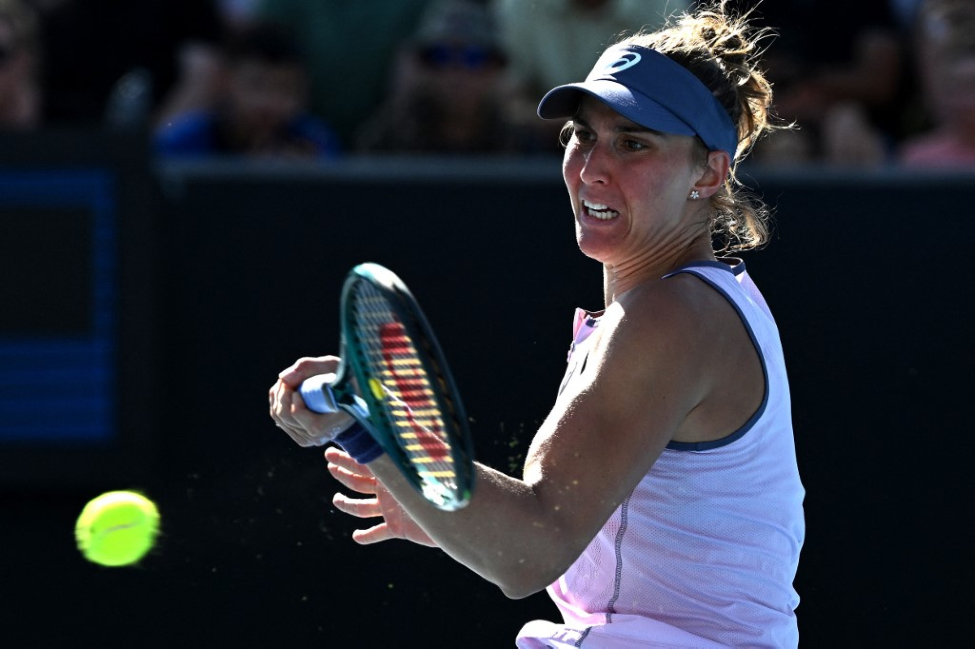 ￼BEATRIZ Haddad Maia foi a melhor brasileira no simples e nas duplas (Foto: Paul Crock / AFP)