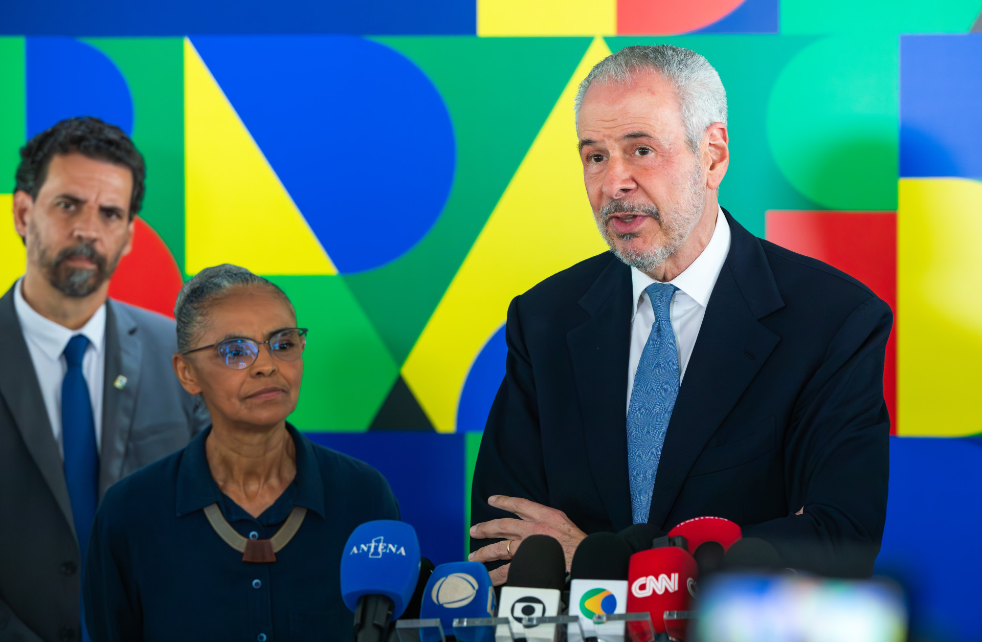 21.01.2025 - Embaixador André Corrêa do Lago presidente da COP 30 no Palácio do Planalto. Brasília - DF.
Foto: João Risi / SEAUD / PR (Foto:  João Risi / SEAUD / PR)