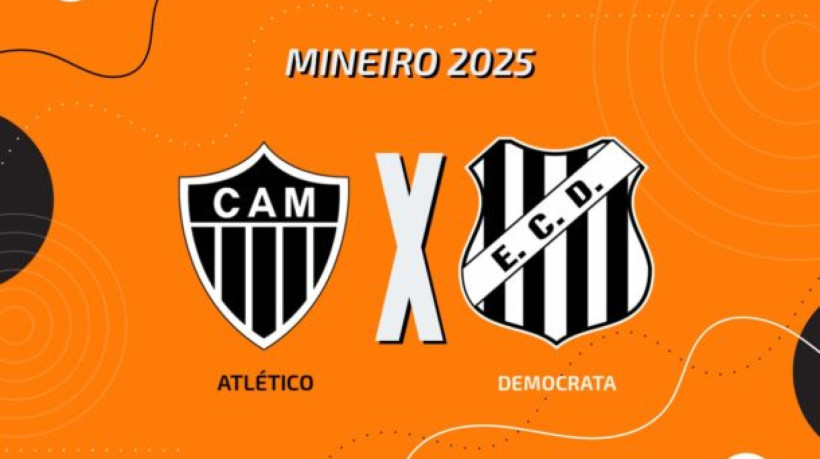 Galo e Democrata se enfrentam na noite desta quarta-feira (22), no Mineirão, pela segunda rodada do Campeonato Mineiro