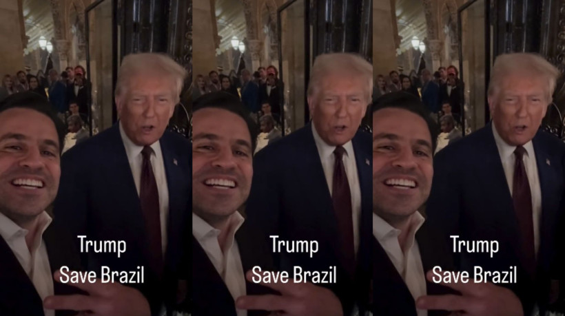 Pablo Marçal e Donald Trump em vídeo publicado pelo brasileiro