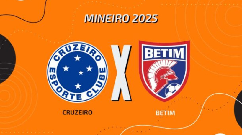 Cruzeiro e Betim se enfrentam, na tarde deste sábado (25), às 16h30 (de Brasília), pela terceira rodada do Campeonato Mineiro