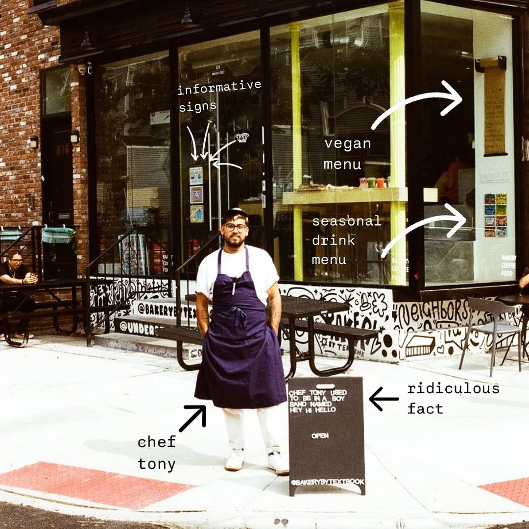 A Bakery by Textbook, padaria de Nova York, nos Estados Unidos, oferece pão de graça para quem está sem dinheiro. A proposta do estabelecimento é que o cliente “diga seu preço”, pagando apenas o que tiver. E aqueles que estão com o bolso vazio não saem sem seu pãozinho. 
