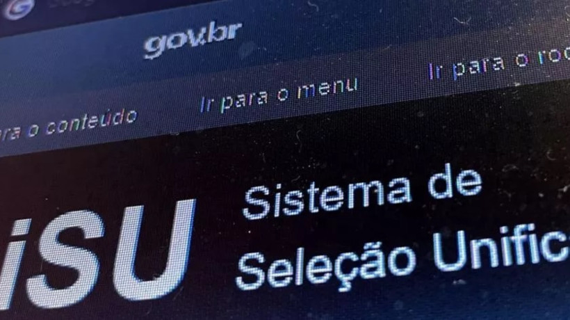 Tela do site do Sisu 