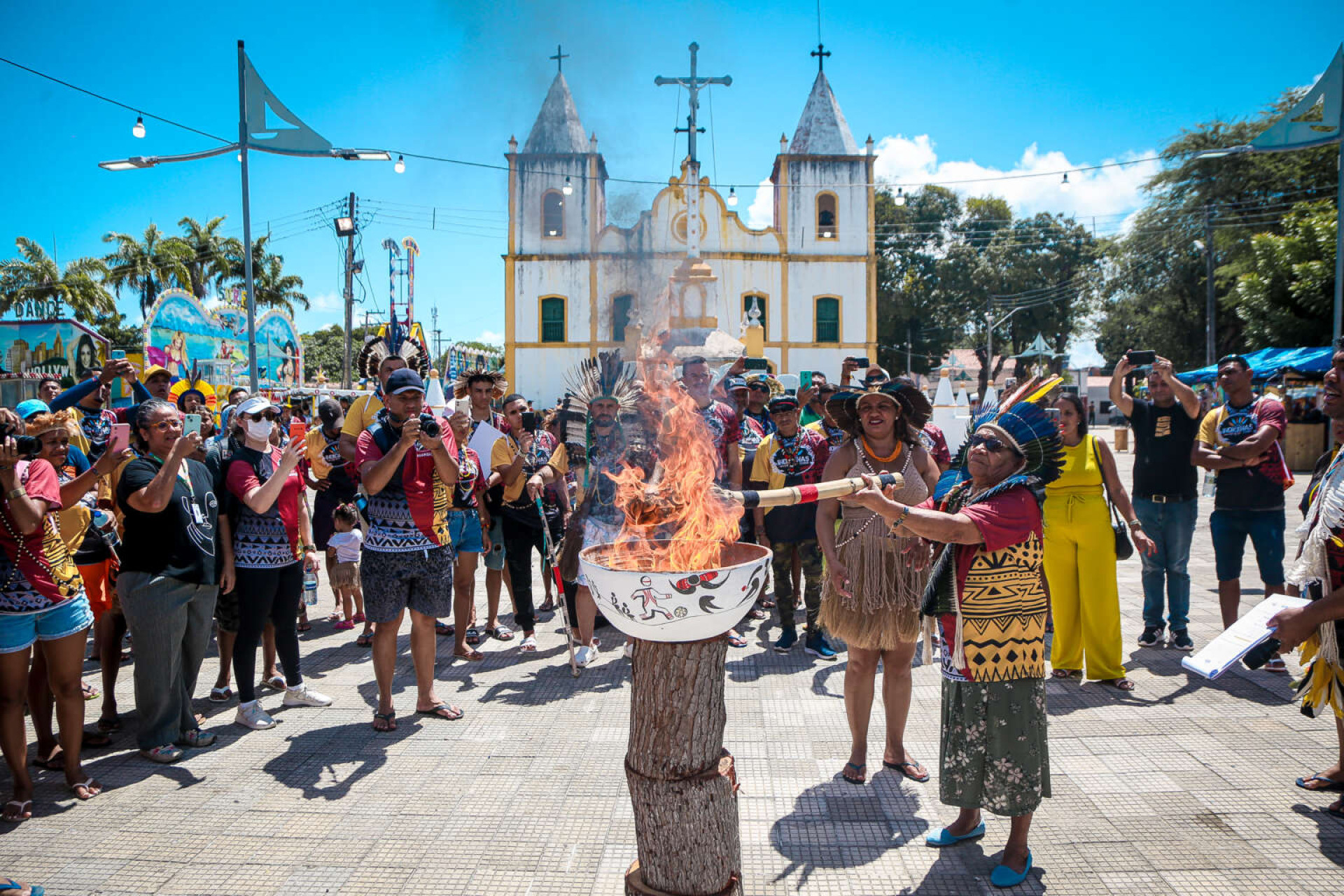 Evento ocorreu na cidade de São Benedito (Foto: Reprodução: Secretaria dos Povos Indígenas do Estado do Ceará)