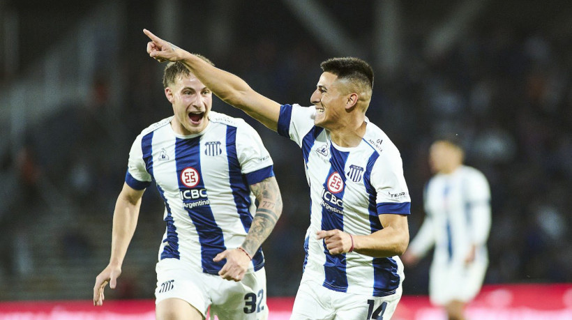 Alejando Martínez, atacante do Talleres, durante jogo do Campeonato Argentino