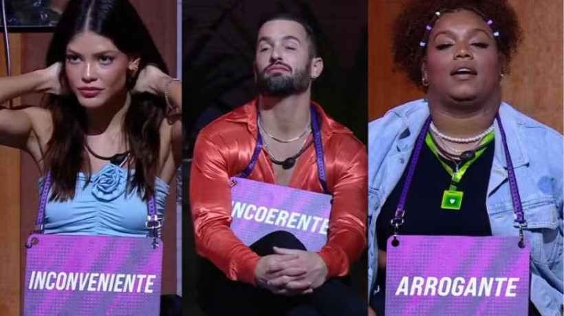 Enquete Sincerão BBB 25: Vitória, Deigo e Camilla foram "descartados" pelas duplas