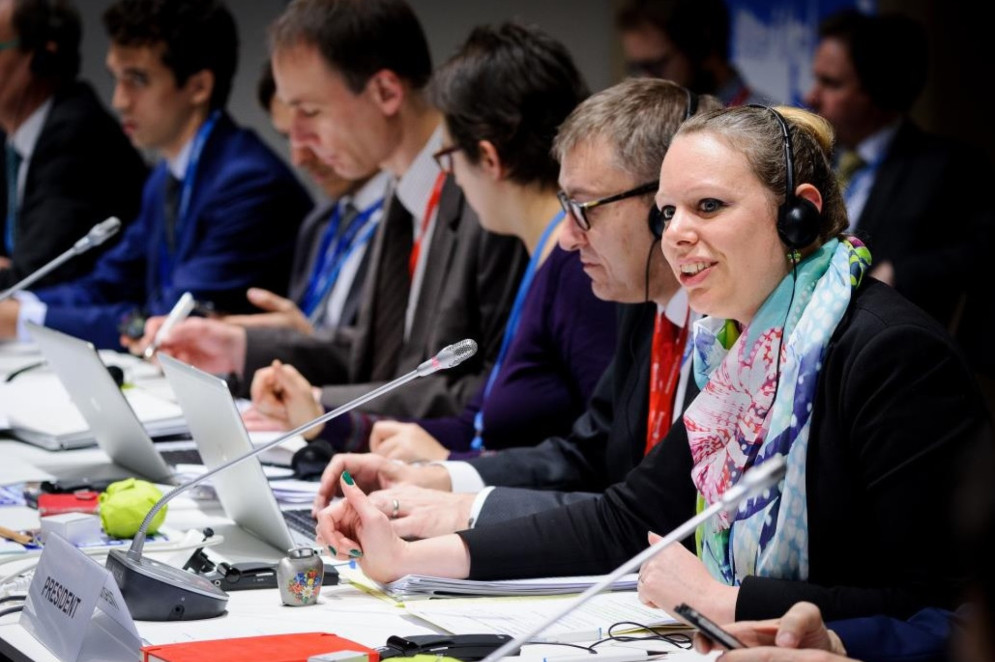 Conferência das Nações Unidas sobre Mudanças Climáticas - COP21, em Paris (Foto: Arnaud BOUISSOU/Medde)