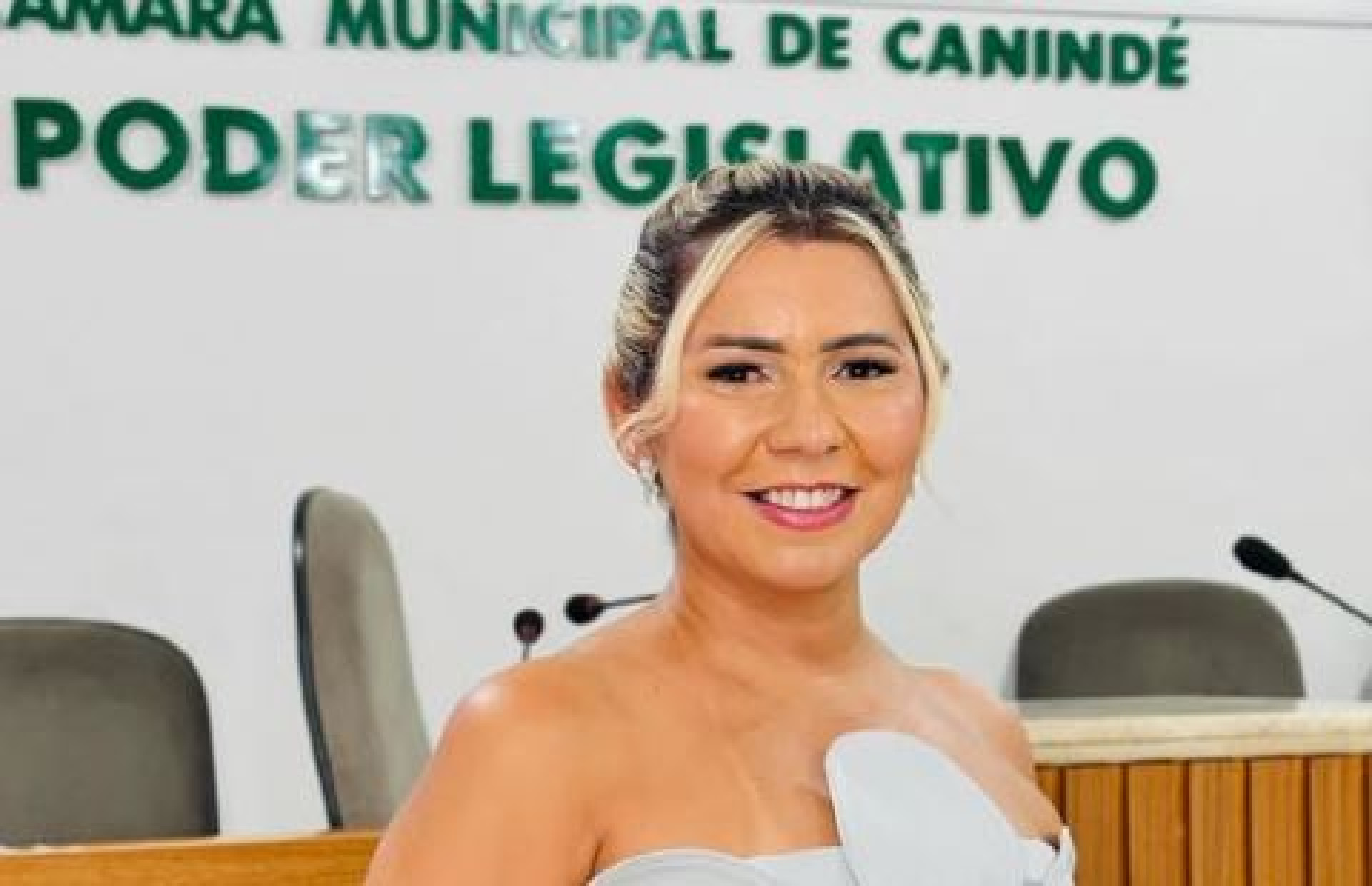 ￼KARLINDA Coelho foi eleita presidente da Câmara Municipal de Canindé pela terceira vez consecutiva (Foto: Reprodução/Instagram)