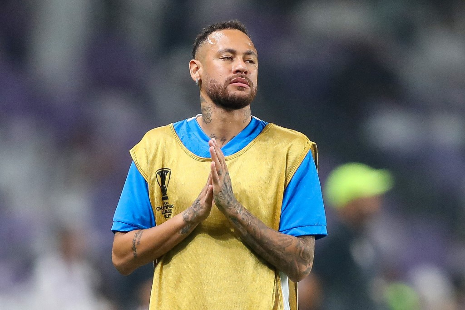 Neymar fez apenas 7 jogos pelo Al Hilal (Foto: AFP)