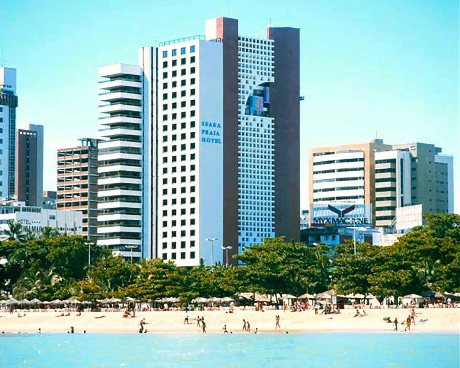 Seara Praia Hotel, em 1982 (Foto: Reprodução/Seara Praia Hotel/Arquivo 1982)