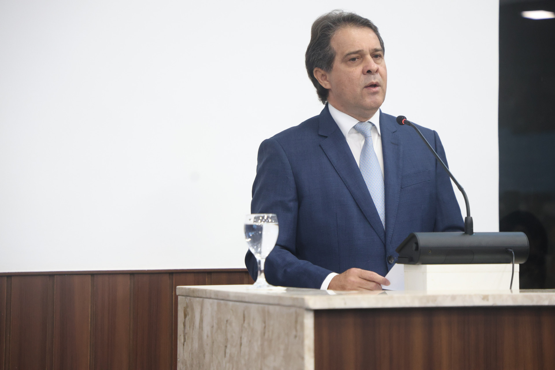 Prefeito Evandro Leitão (PT) na abertura dos trabalhos da Câmara Municipal de Fortaleza (Foto: Mateus Dantas/ CMFor)