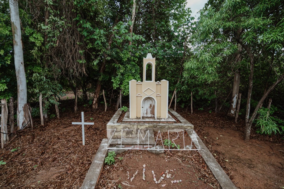 Cruzeiro marca o local do assassinato de Zé Maria do Tomé(Foto: JÚLIO CAESAR)