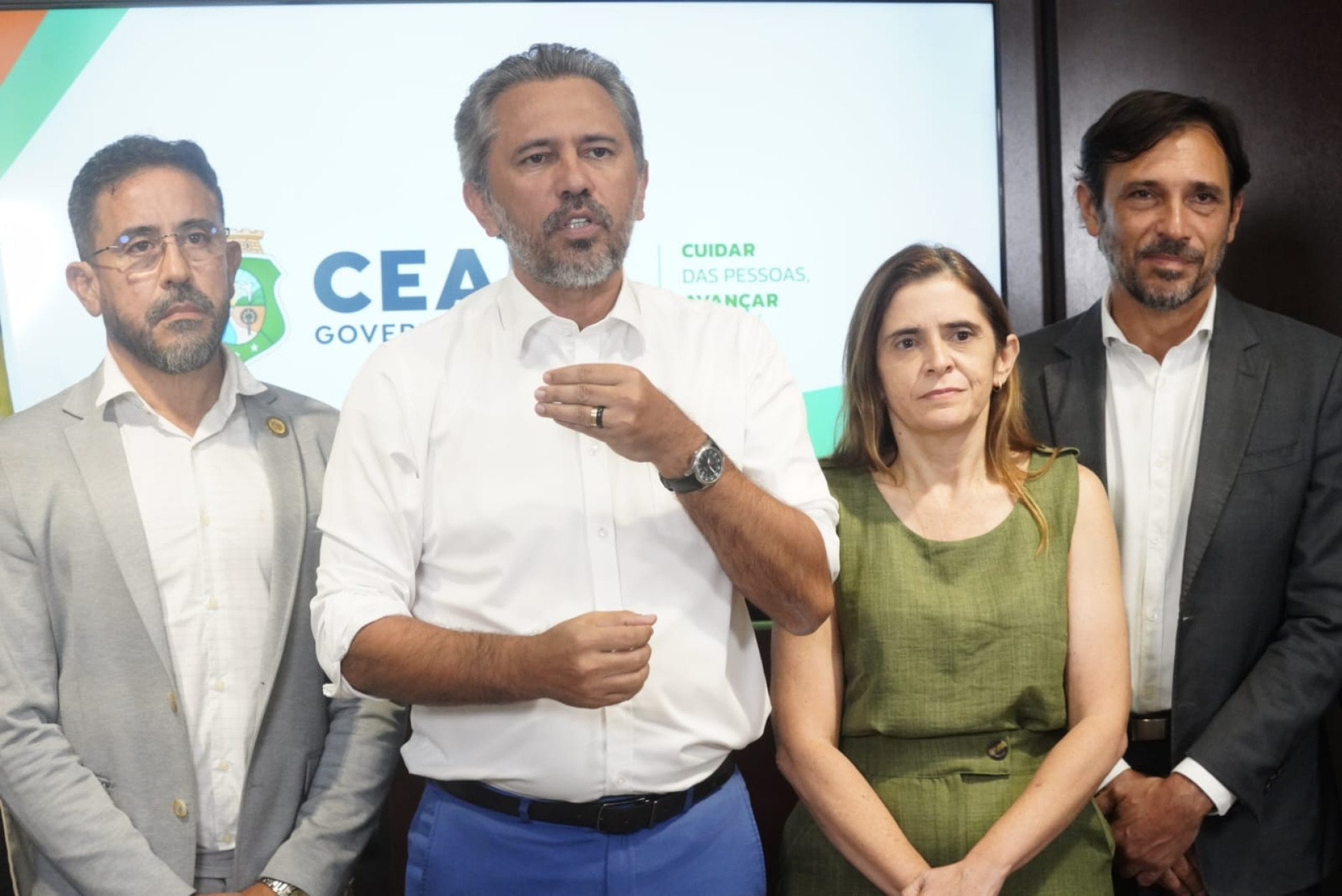 ￼ELMANO anunciou que Estado dará índice anunciado pelo MEC (Foto: Carlos Gibaja/ Governo do Ceará)