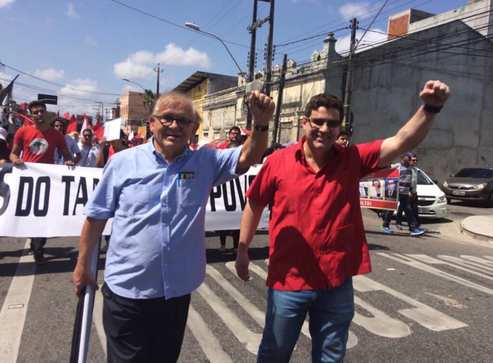 Advogados trabalhistas Inocêncio e Marcelo Uchôa possuem longo histórico de defesa dos direitos humanos (Foto: Arquivo Pessoal/Marcelo Uchôa)