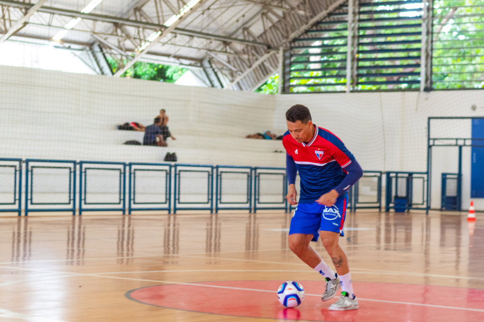 Rômulo hoje é jogador do Fortaleza, time do coração dele