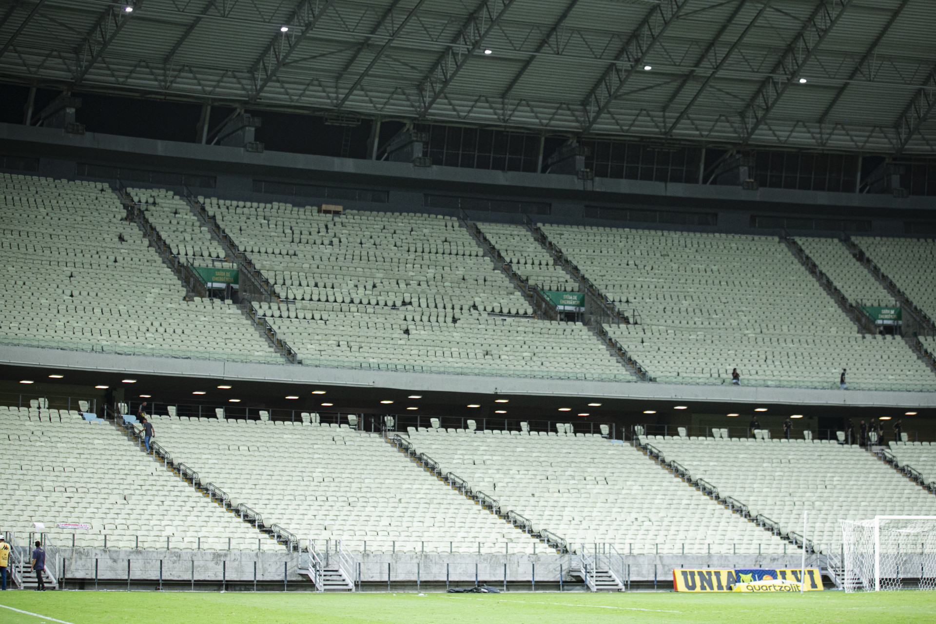 Cearense pode ter semifinais e até finais sem presença de público no Castelão (Foto: AURÉLIO ALVES)