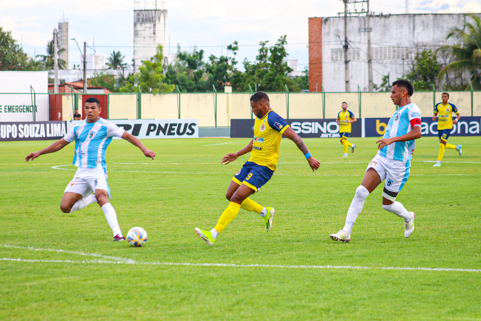 Partida entre Horizonte e Maracanã, válida pelas quartas de final do Campeonato Cearense 2025 (Foto: Yorran Vieira/Horizonte FC)