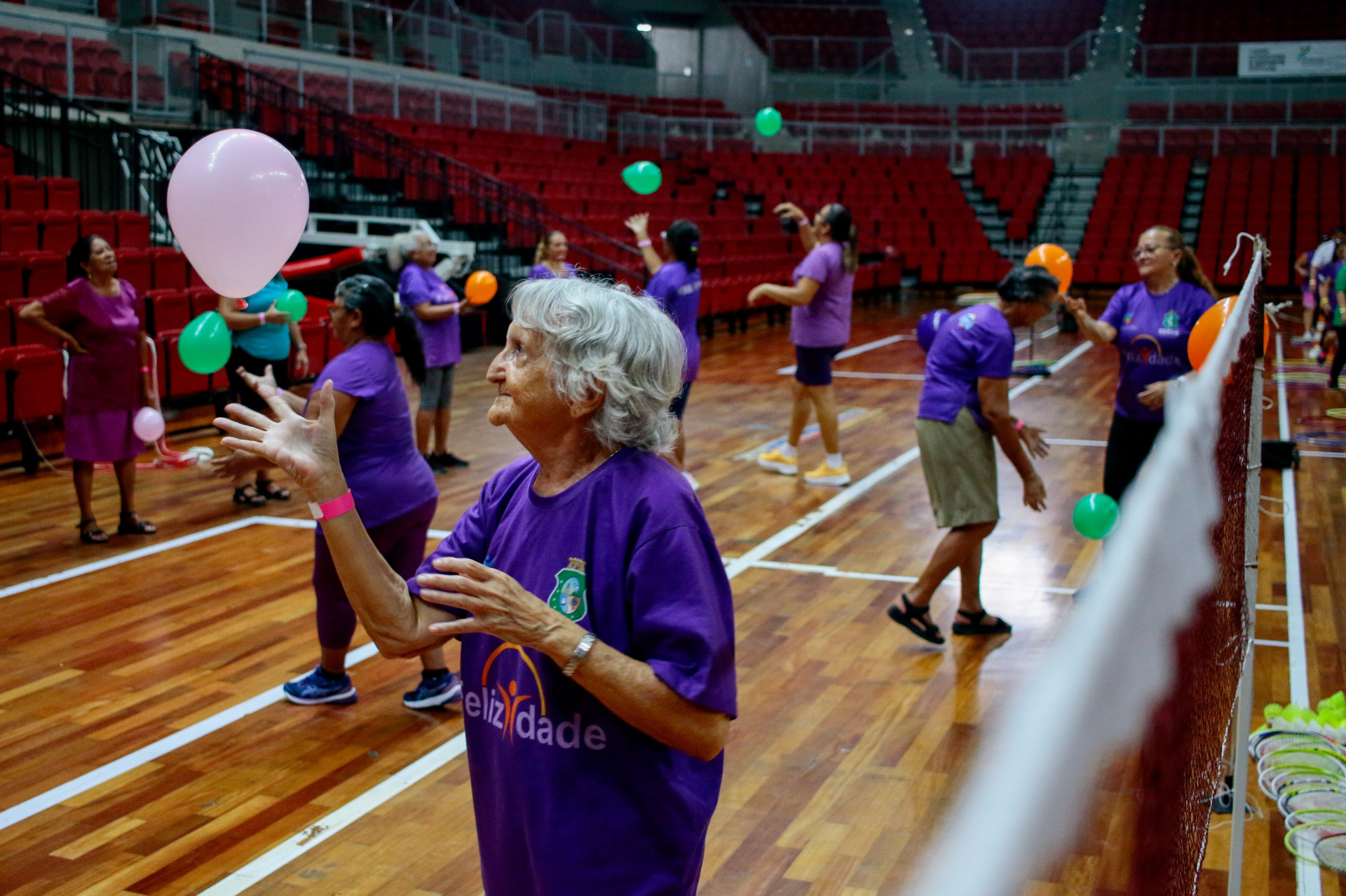 ￼IDOSOS participaram de várias atividades  (Foto: Samuel Setubal)