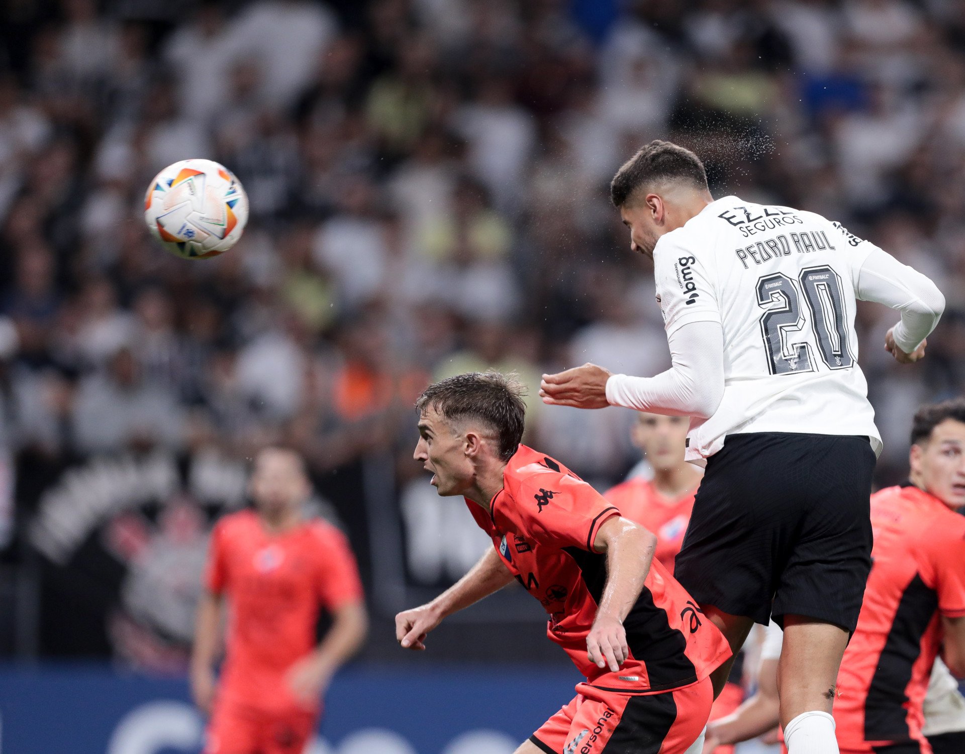 Cedido pelo Corinthians, Pedro Raul é o novo centroavante do Ceará (Foto: RODRIGO COCA/AGÊNCIA CORINTHIANS)