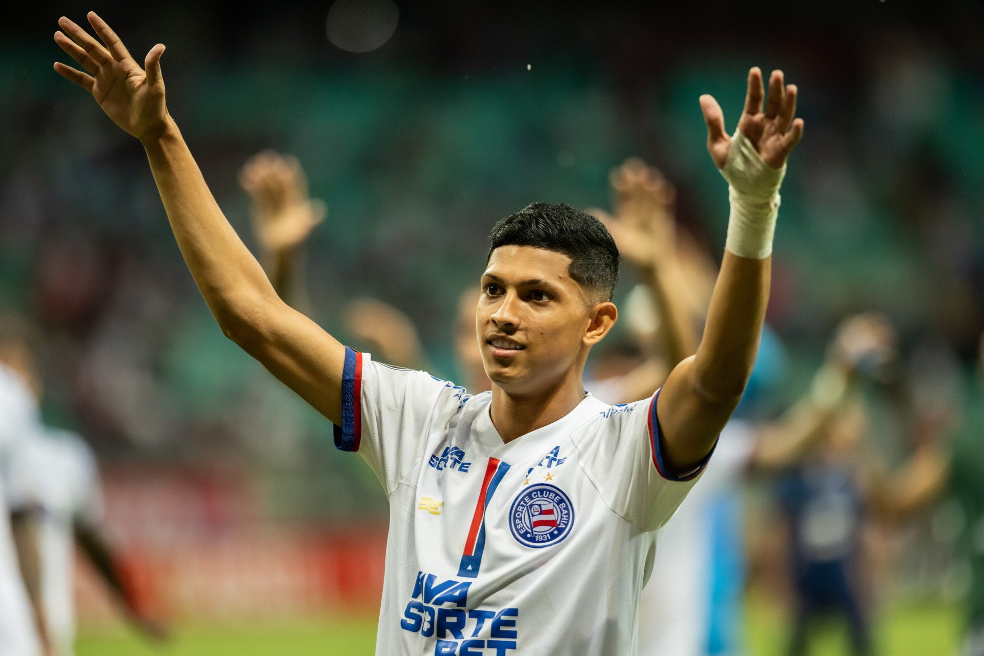 Erick Pulga - Bahia x The Strongest (25/02/2025) - 2ª fase da CONMEBOL Libertadores (Foto: Letícia Martins/EC Bahia)