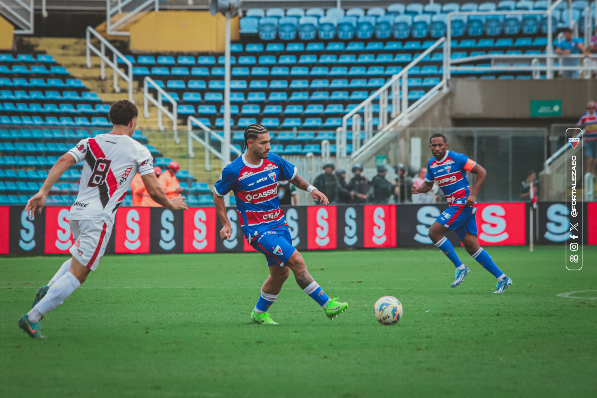 Fortaleza x Ferroviário pelas semifinais do Campeonato Cearense de 2025 (Foto: Leonardo Moreira / Fortaleza EC)