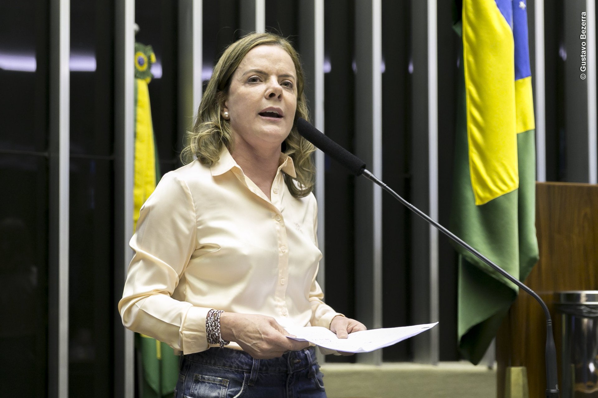 Gleisi Hoffmann pode ser cotada para ser candidata em 2026 (Foto: Gustavo Bezerra/PT na Câmara)