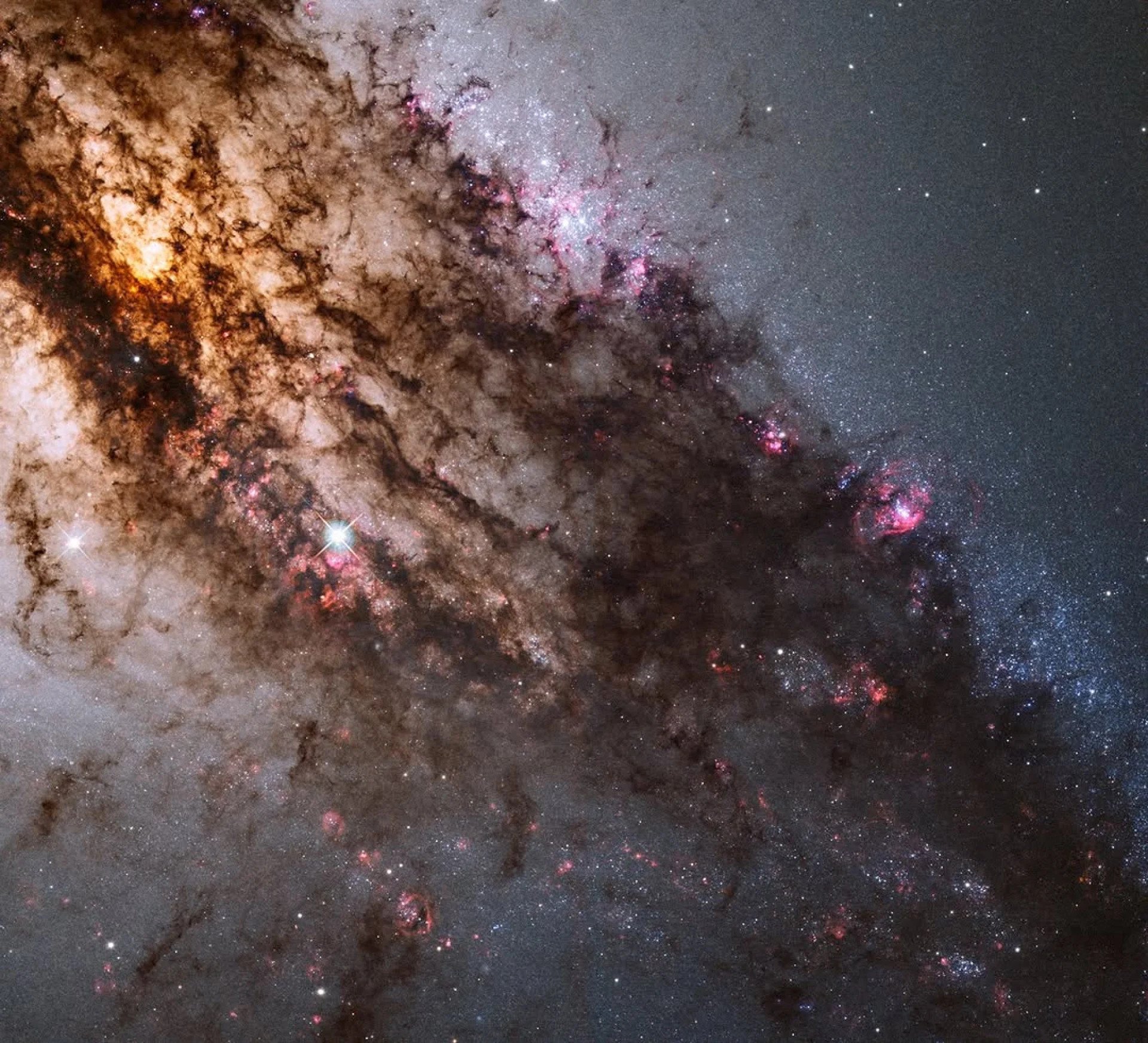 Imagem do Hubble Heritage Project, iniciativa que usou o Telescópio Espacial Hubble para criar imagens do universo (Foto: NASA/DIVULGAÇÃO)