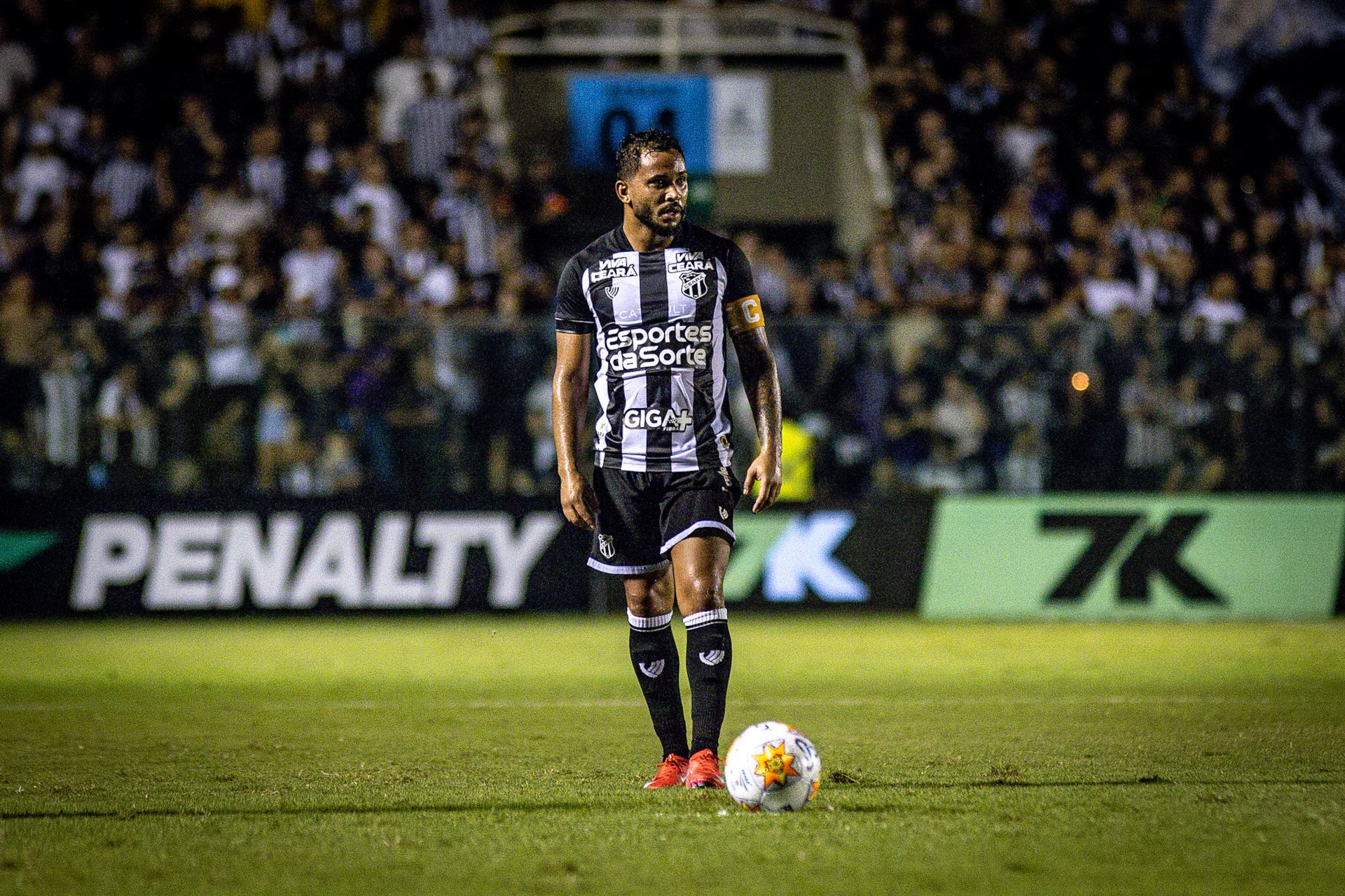 Lourenço foi o único jogador a entrar em campo nos 11 jogos do Ceará em 2025 (Foto: Gabriel Silva/Ceará SC)