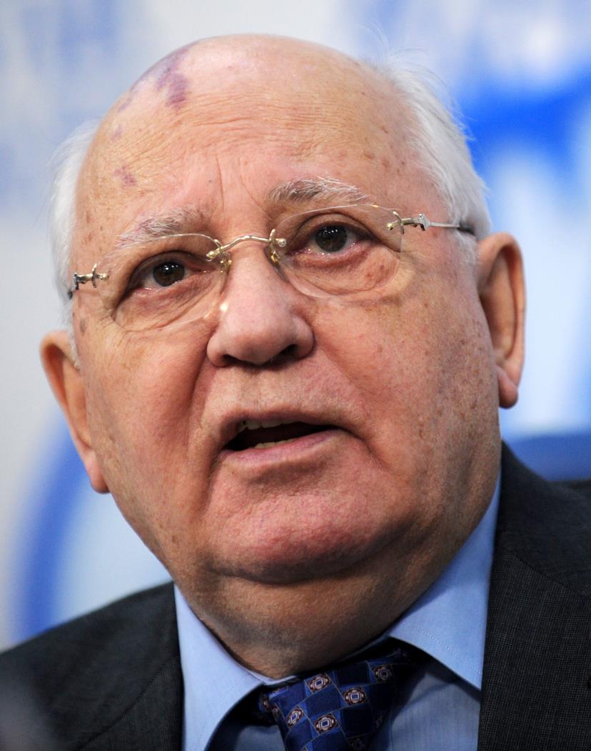 Mikhail Gorbachev, último líder da União Soviética, em discurso em 2011(Foto: ANDREY SMIRNOV/AFP)