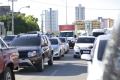 Movimento de carros na avenida Aguanambi