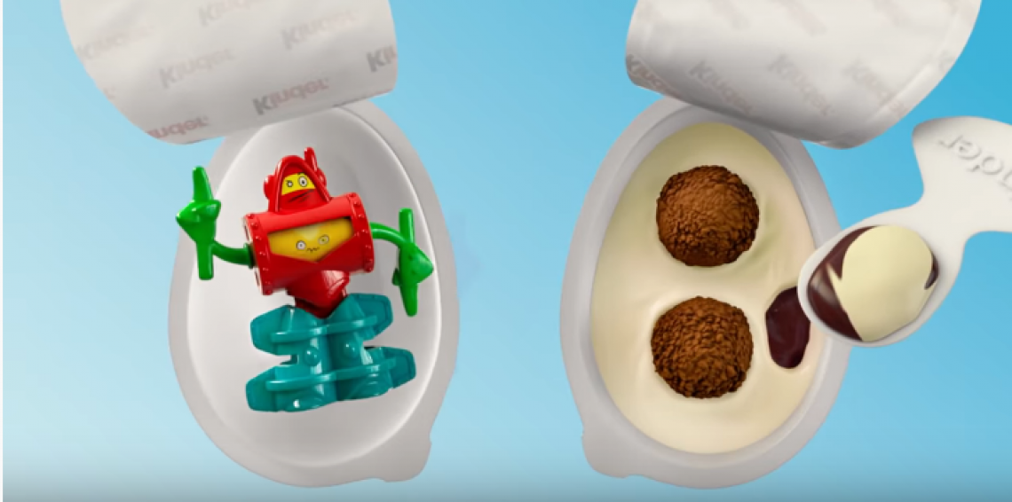 Nova campanha Kinder Joy Recheado de Diversão (Foto: divulgação)