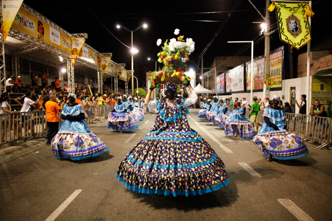 Maracatus são a grande atração da folia local (Foto: Divulgação)