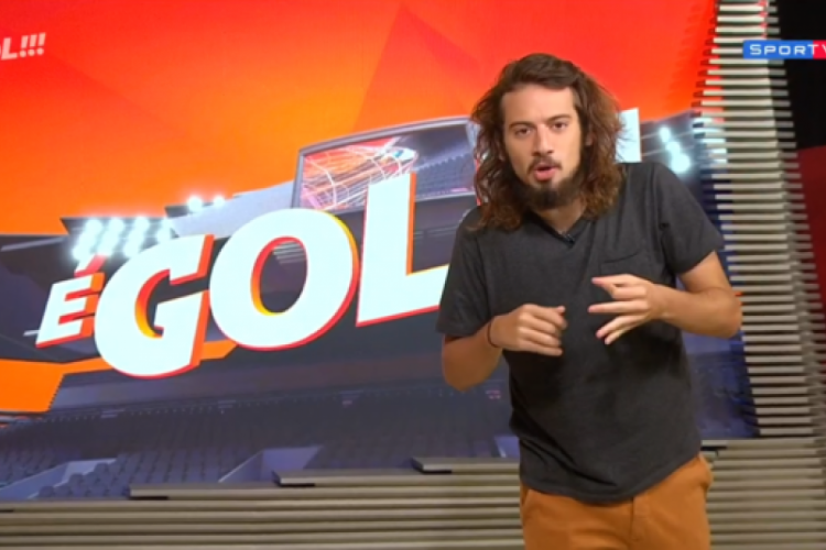 Cartolocou apresentou programa 'É Gol' no SporTV