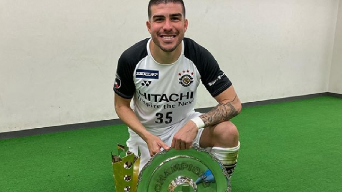 Richardson foi campeão pelo Kashiwa Reysol em 2019