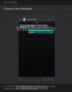 WhatsApp Beta ganha função de escolher diferentes papéis de parede nas conversas