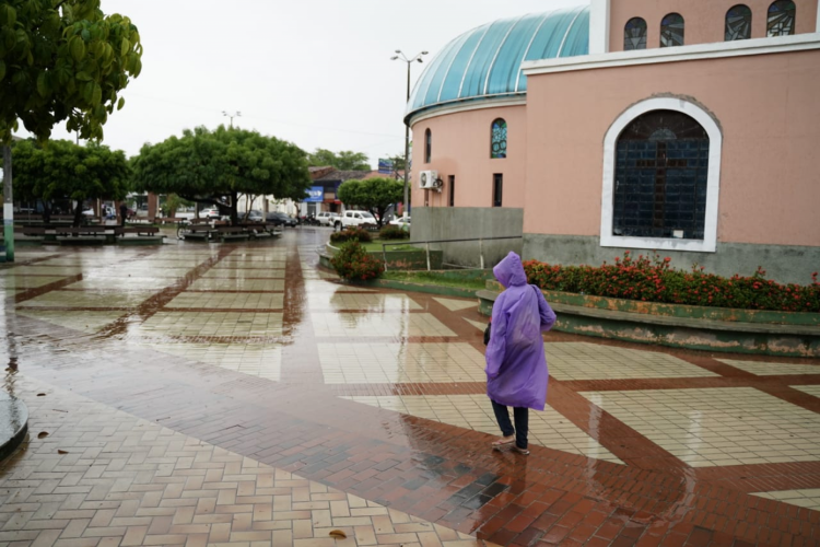 Chuva em Paracuru nesta terça-feira, 16 de fevereiro