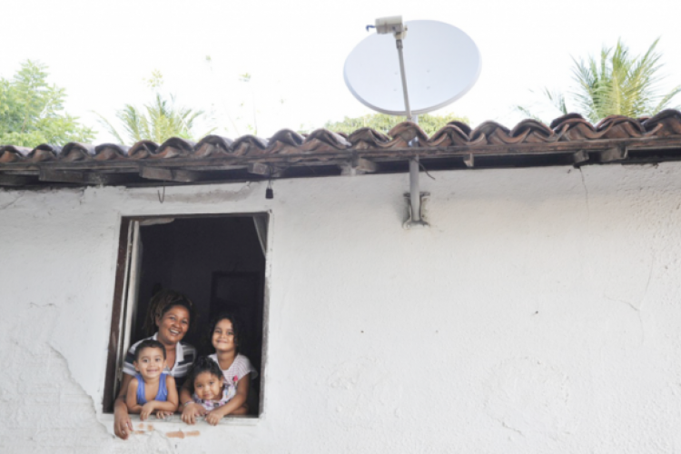  Família do quilombo do Cercadão, em Caucaia, na Grande Fortaleza, antes da pandemia