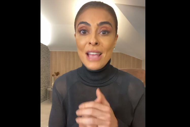 Atriz Juliana Paes causou polêmica nas redes sociais ao criticar "delírios comunistas"