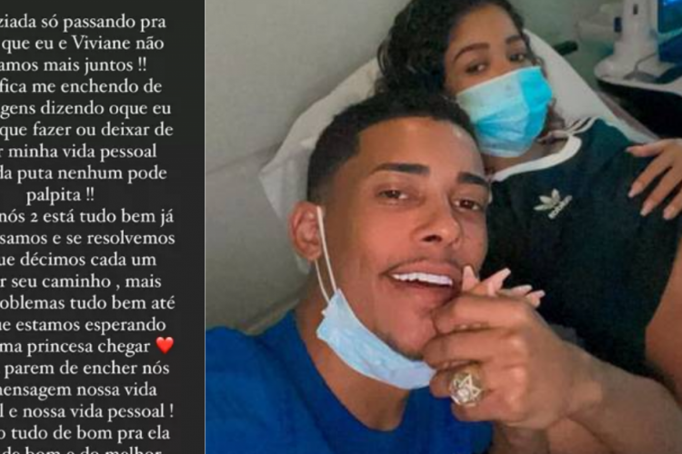 A notícia do término veio pouco tempo após uma polêmica envolvendo os dois, quando o agora ex-casal anunciou a terceira gravidez da jovem
