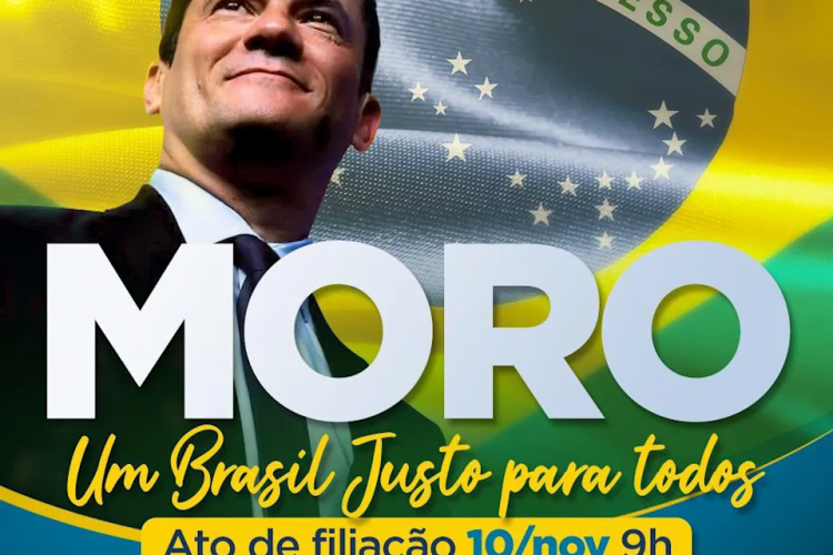 Moro usa slogan igual ao de Lula para anunciar entrada na política