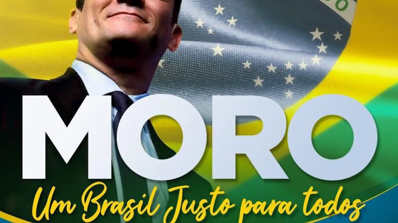 Moro usa slogan igual ao de Lula para anunciar entrada na política(foto: Reprodução)