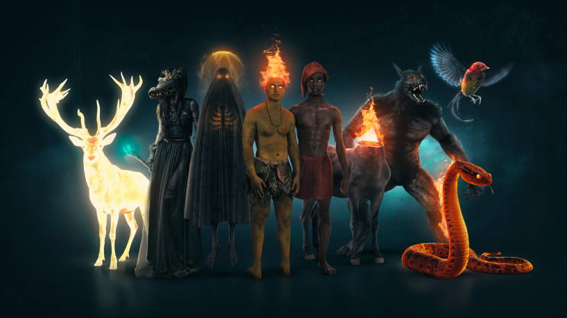 12 ideias de My Digital Paintings  mitos brasileiros, folclore brasileiro  personagens, criaturas míticas