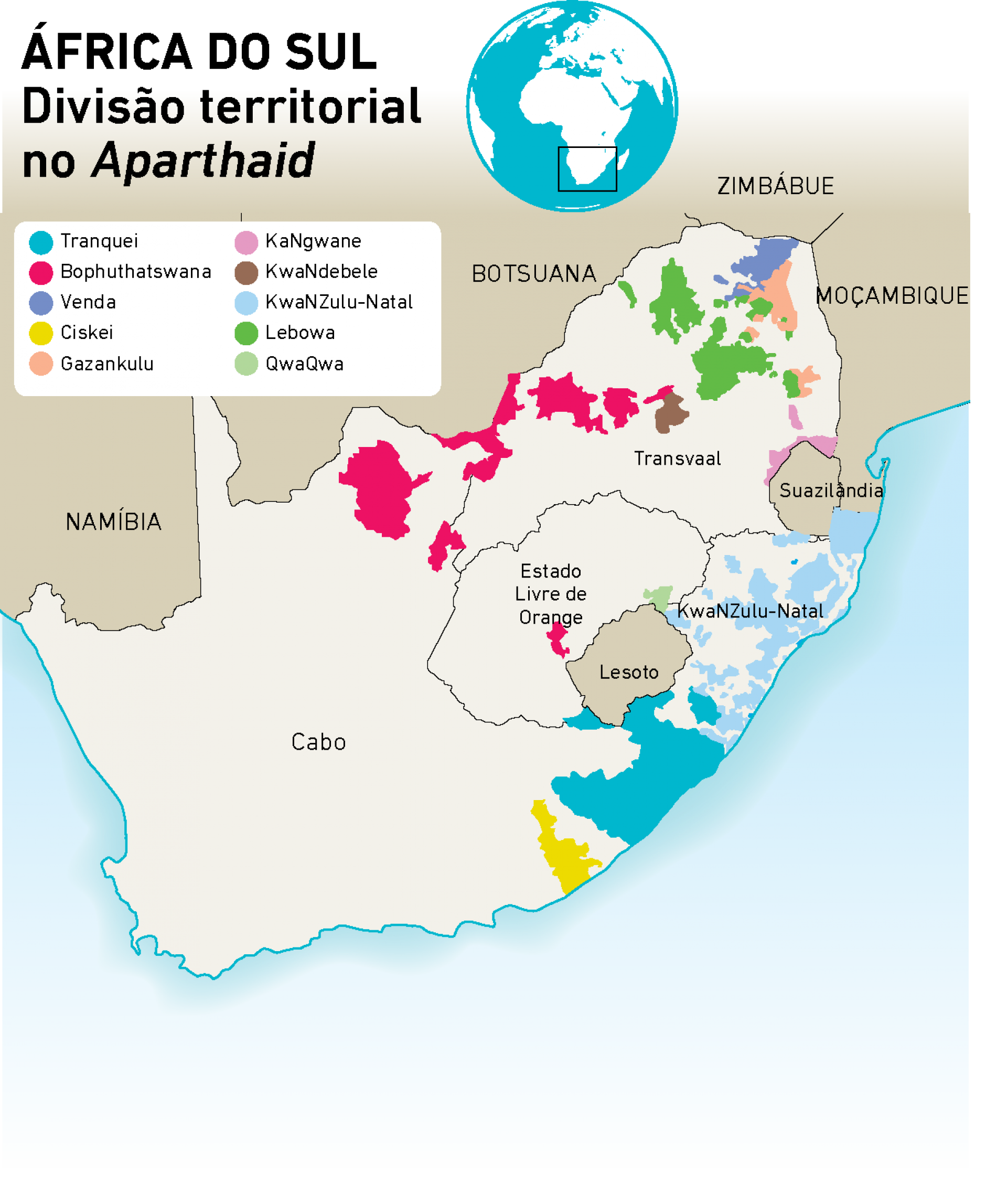 África do Sul na época do apartheid