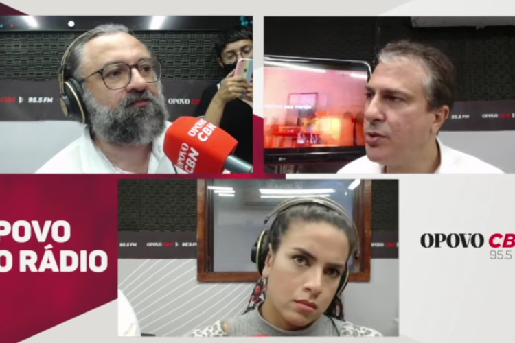 Governador do Ceará, Camilo Santana, concede entrevista à Rádio O POVO CBN poucos dias antes de deixar o governo do Estado.