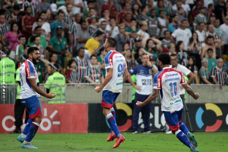 Fluminense e Fortaleza se enfrentaram no Maracanã (RJ), pelo jogo de volta das quartas de final da Copa do Brasil. 