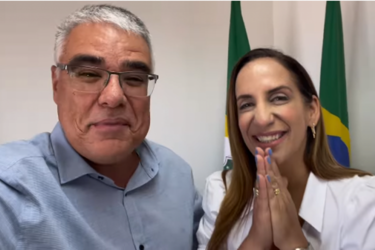 Eduardo Girão e Kamila Cardoso